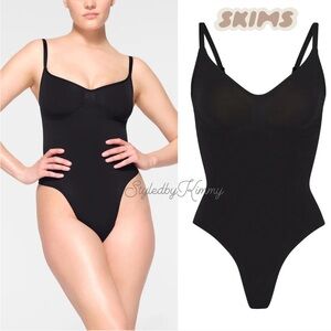 SKIMS Classic Black Shapewear Bodysuit